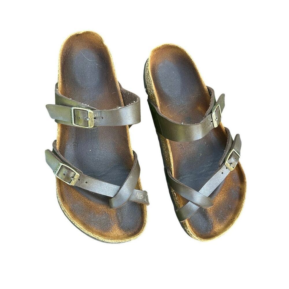 Birkenstock Mayari Sandals Size 38‎ US Women’s Size 7.5 Brown